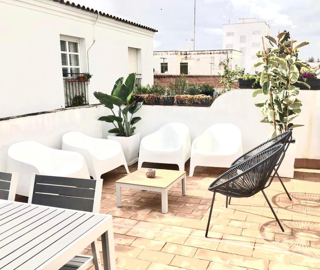 Semiloft Romantico Catedral Con Soleada Azotea Comunitaria Jerez de la Frontera Ngoại thất bức ảnh